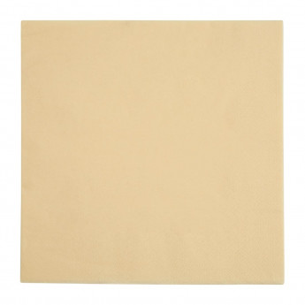 Fiesta Recyclable Dinner Napkin Cream 40x40cm 2ply 1/4 Fold (Pack of 2000) - Click to Enlarge