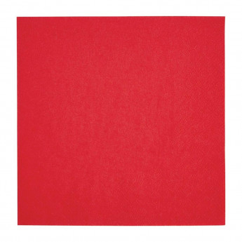 Fiesta Recyclable Lunch Napkin Red 33x33cm 2ply 1/4 Fold (Pack of 2000) - Click to Enlarge