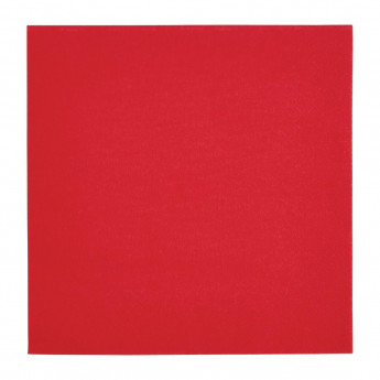 Fiesta Recyclable Dinner Napkin Red 40x40cm 2ply 1/4 Fold (Pack of 2000) - Click to Enlarge