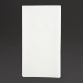 Fiesta Recyclable Premium Tablin Dinner Napkin White 40x40cm Airlaid 1/8 Fold (Pack of 500) - Click to Enlarge
