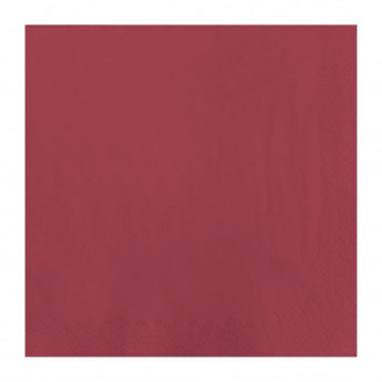 Fasana Lunch Napkin Bordeaux 33x33cm 2ply 1/4 Fold (Pack of 1500) - Click to Enlarge
