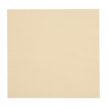Fiesta Recyclable Lunch Napkin Cream 33x33cm 2ply 1/4 Fold (Pack of 2000) - Click to Enlarge