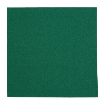 Fiesta Recyclable Dinner Napkin Dark Green 40x40cm 2ply 1/4 Fold (Pack of 2000) - Click to Enlarge