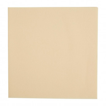 Fiesta Recyclable Premium Tablin Dinner Napkin Cream 40x40cm Airlaid 1/4 Fold (Pack of 500) - Click to Enlarge