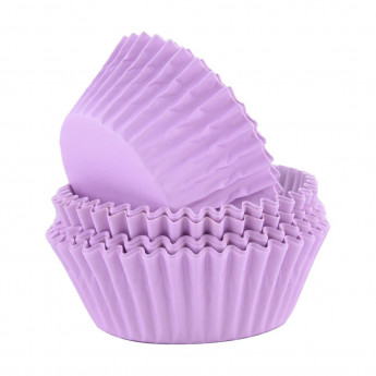 PME Block Colour Cupcake Cases Purple, Pack of 60 - Click to Enlarge