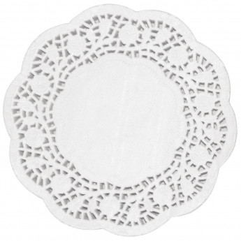 Olympia Round Paper Doilies 240mm (Pack of 250) - Click to Enlarge
