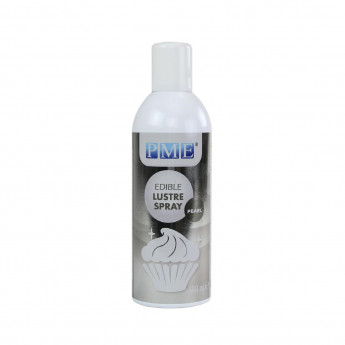 PME Edible Lustre Spray Pearl 400ml - Click to Enlarge