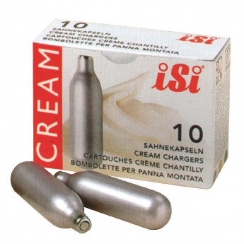 ISI Cream Whipper Bulbs (Pack of 10) - Click to Enlarge