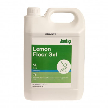 Jantex Green Lemon Floor Gel Cleaner Concentrate 5Ltr - Click to Enlarge