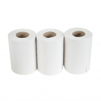 Jantex Mini Centrefeed White Rolls (Pack of 12) - Click to Enlarge