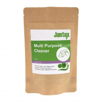 Jantex Green Multipurpose Cleaner Sachets (Pack of 10) - Click to Enlarge