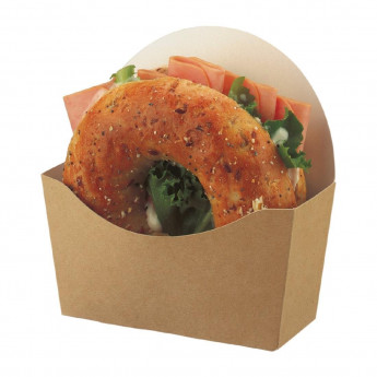Colpac Compostable Kraft Bagel Scoops (Pack of 1000) - Click to Enlarge