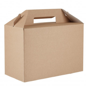 Colpac Recyclable Kraft Gable Boxes Large (Pack of 125) - Click to Enlarge