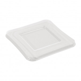 Solia PET Lids for Square Container 220ml (Pack of 90) - Click to Enlarge