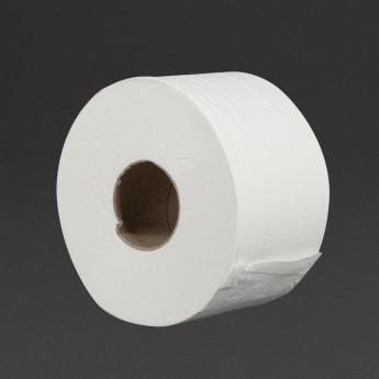 Jantex Mini Jumbo Toilet Rolls 2-Ply 150m (Pack of 12) - Click to Enlarge
