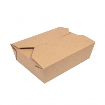 Vegware Compostable Paperboard Food Boxes No.5 1050ml / 37oz (Pack of 150) - Click to Enlarge