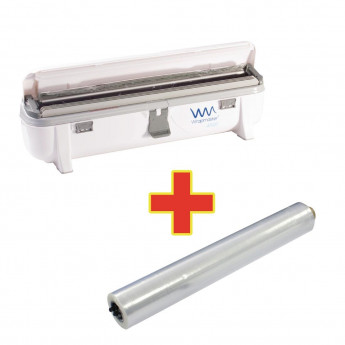 Special Offer Wrapmaster 4500 Dispenser and 3 x 300m Cling Film - Click to Enlarge