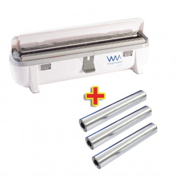 Special Offer Wrapmaster 4500 Dispenser and 3 x 90m Foil - Click to Enlarge
