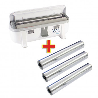 Special Offer Wrapmaster 3000 Dispenser and 3 x 90m Foil - Click to Enlarge