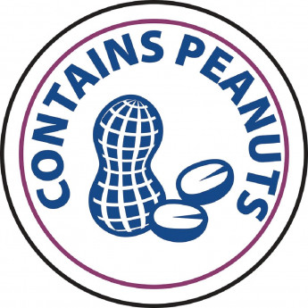 Vogue Food Allergen Label Peanuts (Pack of 1000) - Click to Enlarge