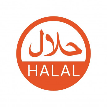 Vogue Removable Halal Food Packaging Labels (Pack of 1000) - Click to Enlarge