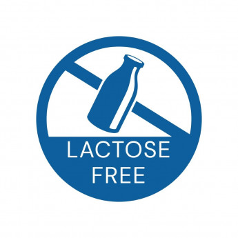 Vogue Removable Lactose-Free Food Packaging Labels (Pack of 1000) - Click to Enlarge