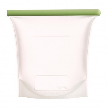 Lekue Reusable Silicone Food Storage Bag - Click to Enlarge