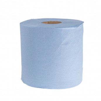 Jantex Centrefeed Blue Rolls 2-Ply 120m (Pack of 18) - Click to Enlarge