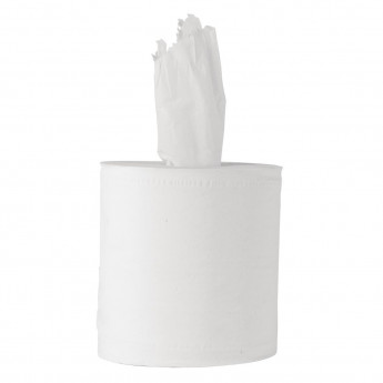 Tork Centrefeed Wiper Dispenser Refill White (Pack of 6) - Click to Enlarge