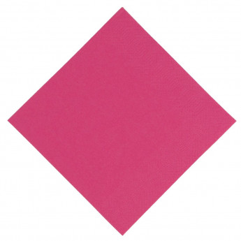 Duni Lunch Napkin Fuschia 33x33cm 3ply 1/4 Fold (Pack of 1000) - Click to Enlarge
