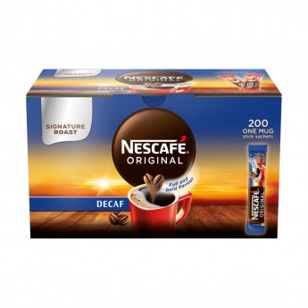 Nescafe Classic Decaf Instant Coffee Sticks 1.8g (Pack of 200) - Click to Enlarge