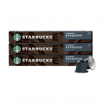 Starbucks Espresso Roast Nespresso Coffee Pods (12 x 10) - Click to Enlarge