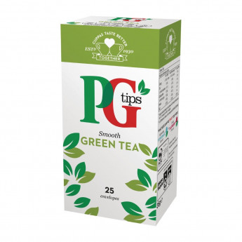 PG Tips Green Tea Envelopes (Pack of 25) - Click to Enlarge
