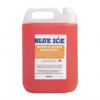 Blue Ice Slush Mix Mango & Orange Flavour 5Ltr (Pack of 4) - Click to Enlarge
