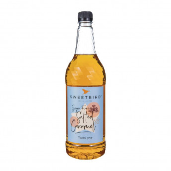 Sweetbird Sugar-free Salted Caramel Syrup 1 Ltr - Click to Enlarge
