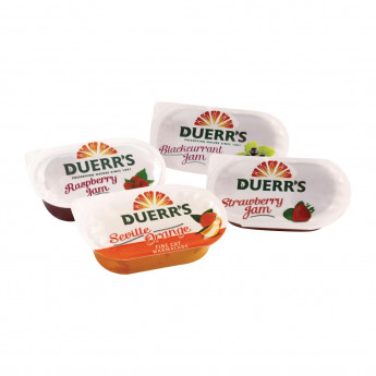 Duerrs Assorted Jam & Marmalade 20g (Pack of 96) - Click to Enlarge