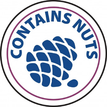 Contains Nuts Labels (Pack of 1000) - Click to Enlarge