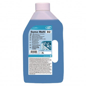 Suma Multi D2 All-Purpose Cleaner Concentrate 2Ltr (6 Pack) - Click to Enlarge
