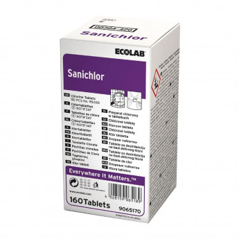 Ecolab Sanichlor (6x160) - Click to Enlarge