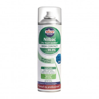 Nilco Dry Touch Sanitiser High Contact 500ml - Click to Enlarge
