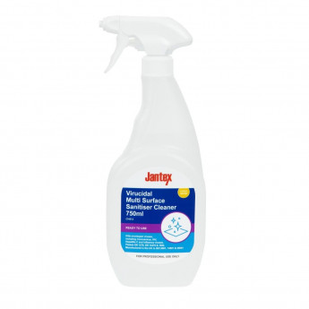 Jantex Virucidal Surface Sanitiser Ready To Use 750ml - Click to Enlarge