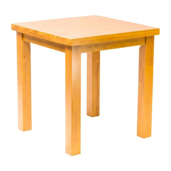Kendal Square Dining Table Soft Oak 700x700mm - Click to Enlarge
