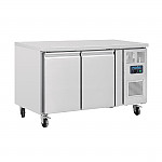 Polar U-Series Double Door Counter Fridge 228Ltr