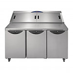 Williams Onyx 3 Door Refrigerated Prep Counter 616Ltr CPC3-SS