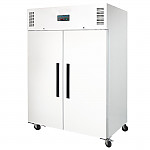 Polar G-Series Upright Double Door Freezer 1200Ltr White