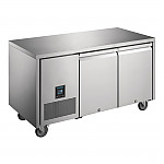 Polar U-Series Premium Double Door Counter Freezer 267tr