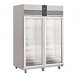 Foster EcoPro G2 2 Glass Door 1350Ltr Cabinet Fridge EP1440G