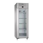 Gram Eco Plus 1 Glass Door 610Ltr Fridge Stainless Steel