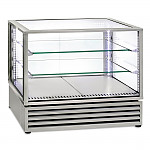 Roller Grill Countertop Display Fridge 2/1GN Stainless Steel CD800 I