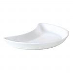 Steelite Monaco White Crescent Salad Plates 202mm (Pack of 12)